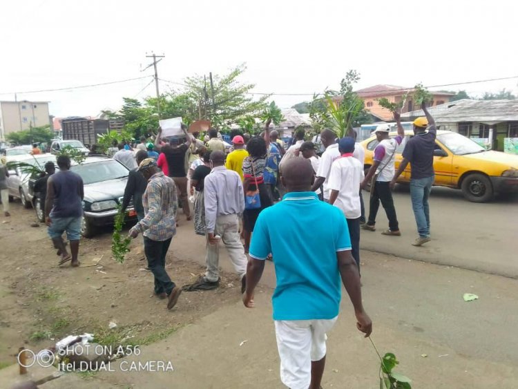 JUST IN: ONGOING STRIKE BY CDC WORKERS IN TIKO