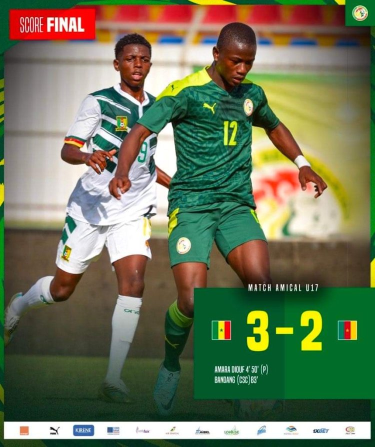 Cameroon Loses Again To Senegal In Warm up Match